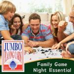 Giant Jumbo Playing Cards for Fun Game Nights