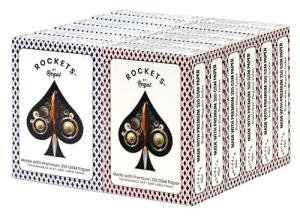 12 Decks of Casino-Grade Rockets Playing Cards