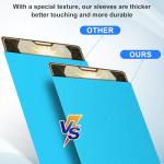 Matte TCG Card Sleeves - 300 Pack (Blue)