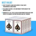 12 Decks of Casino-Grade Rockets Playing Cards