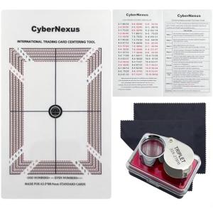 Sports Card Grading Tool Kit with Magnifier