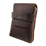 Classic Leather Playing Cards Case in Bourbon Brown