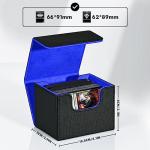 ZLCA Leather Card Deck Box for MTG & CCG