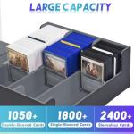 UAONO Magnetic Card Storage Box for 1800+ Cards