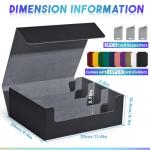 UAONO Magnetic Card Storage Box for 1800+ Cards