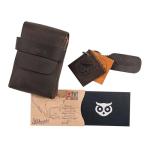 Classic Leather Playing Cards Case in Bourbon Brown