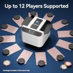 Automatic Card Shuffler and Dealer Machine 2-in-1