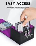 ZLCA Magnetic Card Deck Box for Trading Cards
