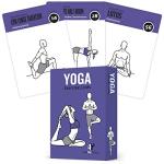 Fitness Yoga Pose Workout Cards for Home or Gym