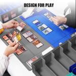 5-Row Trading Card Storage Box with Display