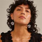 Poker Card Earrings and Necklace Set for Women