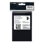 Standard Card Sleeves - Black - 100 Pack