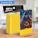 Perfect Fit Matte Trading Card Sleeves (Yellow, 300)