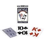 Bicycle Large Print Bridge Size Playing Cards