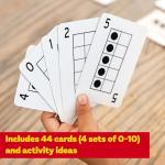 Ten Frames Playing Cards for Learning Fun