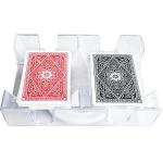 Yuanhe Rotating Playing Card Holder Tray - 2 Decks
