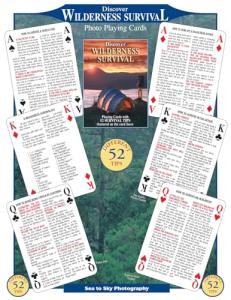 Wilderness Survival Playing Cards: Sea and Sky Edition