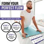 Fitness Yoga Pose Workout Cards for Home or Gym