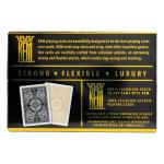 KEM Arrow Black and Gold Poker Playing Cards