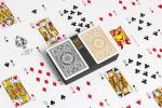 KEM Arrow Black and Gold Poker Playing Cards