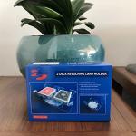 Yuanhe Rotating Playing Card Holder Tray - 2 Decks