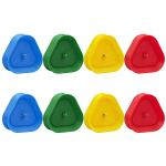 Yuanhe Hands-Free Triangle Playing Card Holders, Set of 8