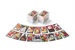 Red Nintendo Mario Flower Playing Card
