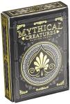 Mythical Creatures Playing Cards - Black & Gold Edition