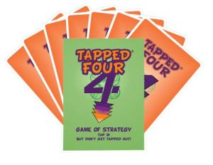 Tapped Four Original Card Game – Fun Strategy for 2-8 Players