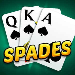 Classic Spades Playing Card Game Set