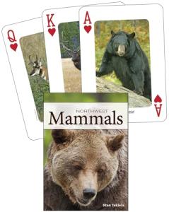 Northwest Mammals Illustrated Playing Cards