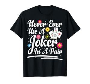 Mahjong Lover T-Shirt for Game Enthusiasts