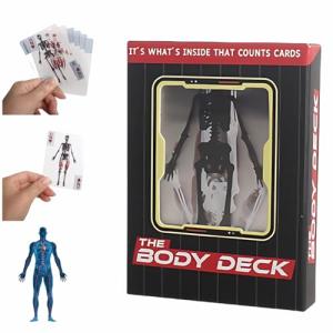 Body Deck Playing Cards - 3D Anatomy Fun