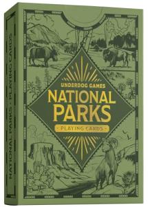 National Parks Themed Playing Cards with Custom Art