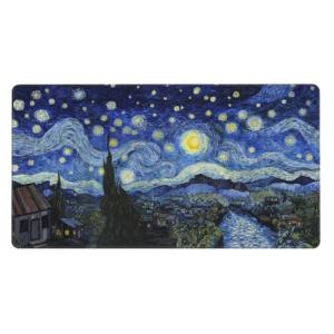 Starry Night MTG Playmat with Rubber Base