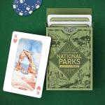 National Parks Themed Playing Cards with Custom Art