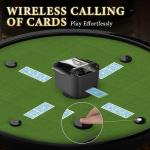 Automatic Card Shuffler and Dealer Machine with Buttons