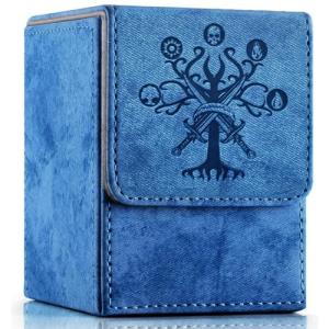 Navy Blue Magic Gathering Deck Box with Dividers