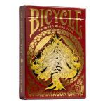 Bicycle Red Dragon Gold Foil Playing Cards
