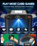 2-in-1 Automatic Card Shuffler with Waterproof Cards