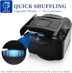 Automatic Card Shuffler and Dealer Machine with Buttons