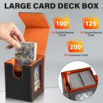 Jaffzora Magnetic Card Deck Box for MTG