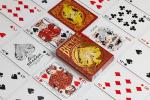 Bicycle Red Dragon Gold Foil Playing Cards