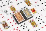 KEM Paisley Plastic Bridge Size Playing Cards - 2 Decks