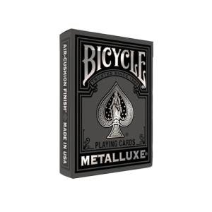 Bicycle Black Silver Metalluxe Playing Cards Deck