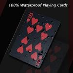 Premium Waterproof Plastic Playing Cards - 2 Decks