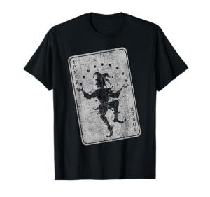 Joker Card Jester Halloween Costume T-Shirt