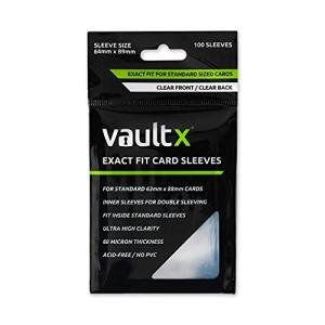 Vault X Exact Fit Trading Card Sleeves (100 Pack)