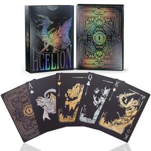 Waterproof Black Dragon Poker Playing Cards