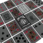 Bicycle Black Silver Metalluxe Playing Cards Deck